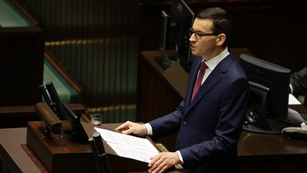 В програмна реч пред полския Сейм новият премиер на Полша