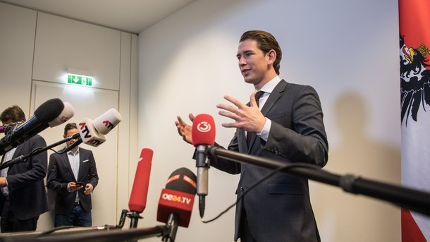 В Австрия получилият мандат за съставяне на кабинет Себастиан