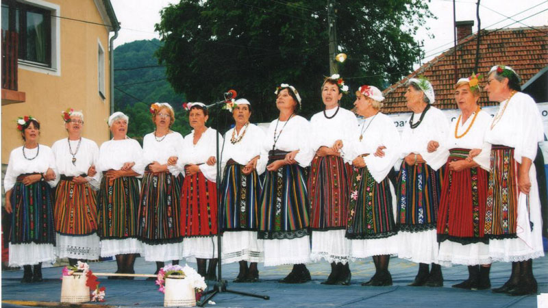 Женският хор на Ново село, Снимка: Светла Бондова Личен архив