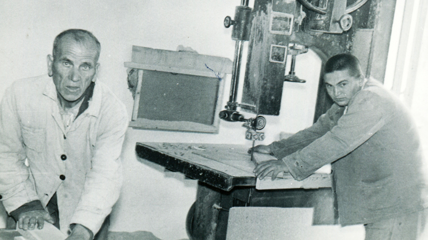 1966, work therapy at the Psychiatric Ward of Lovech District Hospital