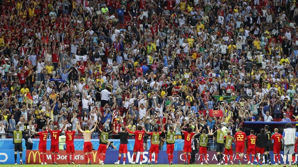 Отборът на Белгия е вторият полуфиналист на световното първенство по