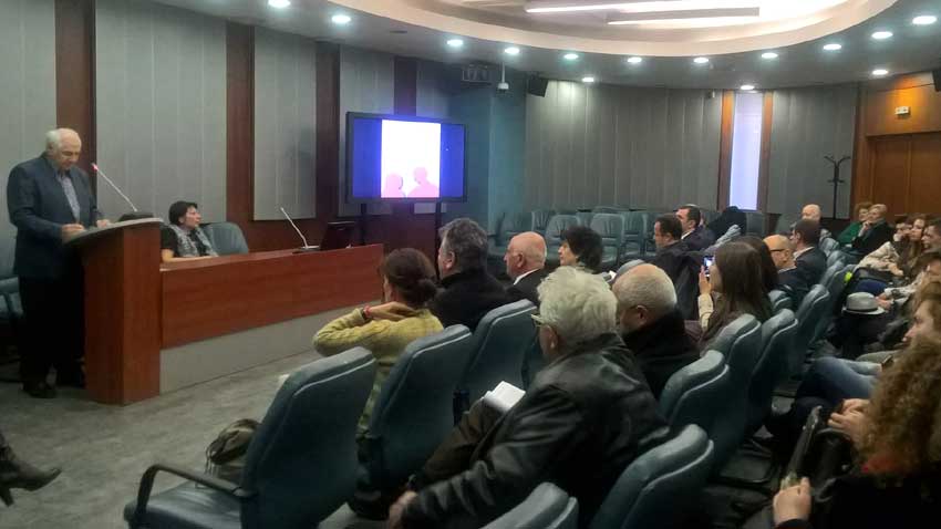 Prezantimi i librit në Universitetin e Sofjes