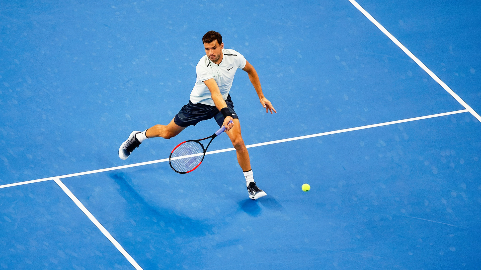 Най добрият тенисист на България Григор Димитров победи белгиецът Давид