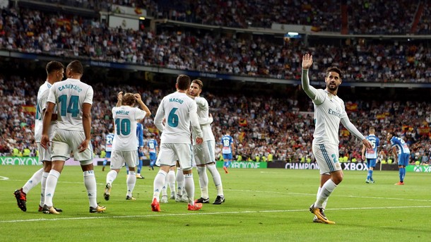   Шампионът на Испания Реал Мадрид постигна първа домакинска победа
