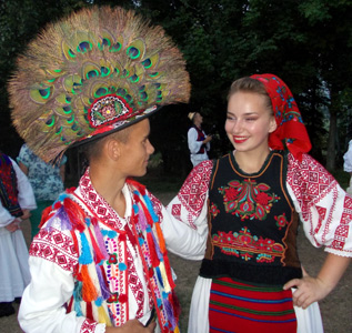 Танцоры из Румынии
