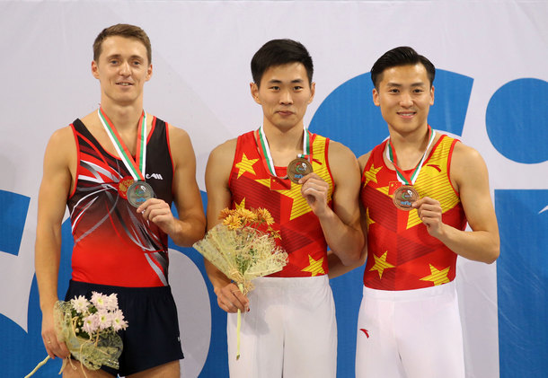 Китай спечели 7 от общо 14 те  златни медали на световното