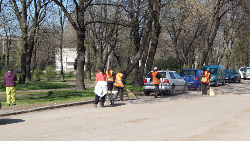 В Шумен днес е ден за традиционното пролетно почистване, организирано