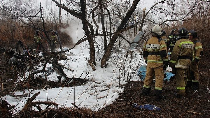 Шестима души загинаха днес при катастрофа с хеликоптер в руски