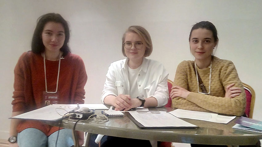 Настя, Алиса и Голия – доброволки в Ермитажа