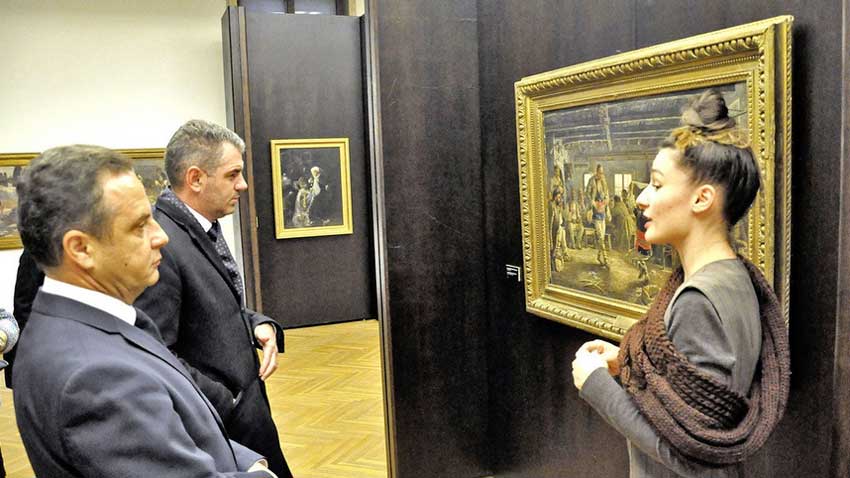 Gjatë qëndrimit në Sofje Ministri Shala vizitoi disa institucione kulturore