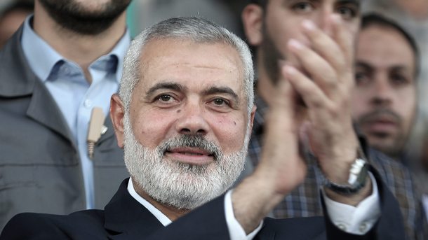 Лидерът на паслестинката ислямистка организация Хамас Исмаил Хания заяви че