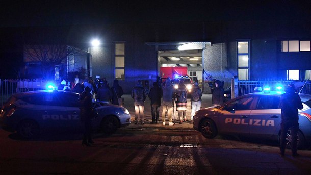 Италианската полиция проведе съвместно с френските и испанските органи на
