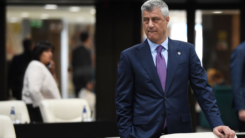 Президентът на Косово Хашим Тачи заяви че е време за