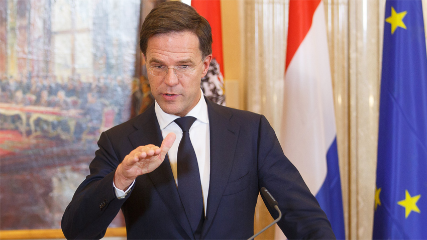 Холандският премиер Марк Рюте призова за единство в Европейския съюз