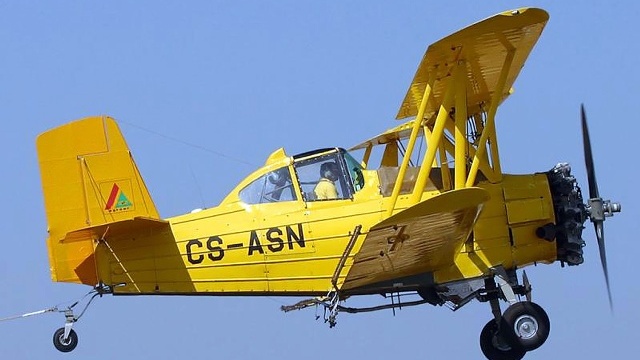 Селскостопански самолет се разби в района на 105-и километър на