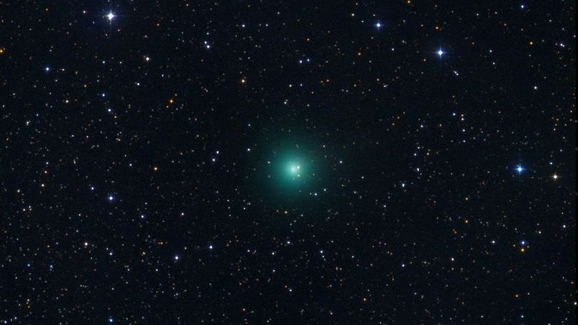 Зелена комета чиято яркост отскоро се увеличи ще може да