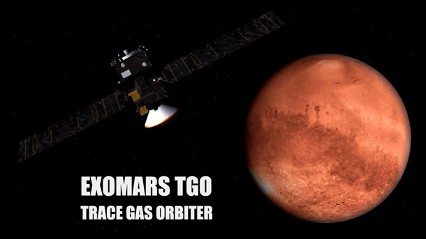 Орбиталният модул TGO (Trace Gas Orbiter) от мисията ЕкзоМарс премина