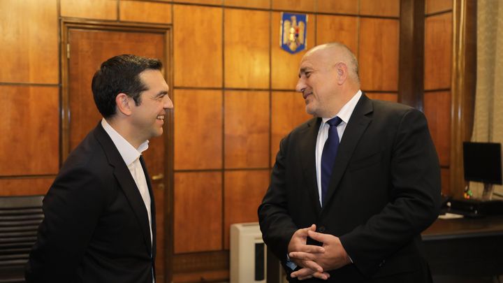 Премиерът Бойко Борисов поздрави гръцкият си колега Алексис Ципрас за