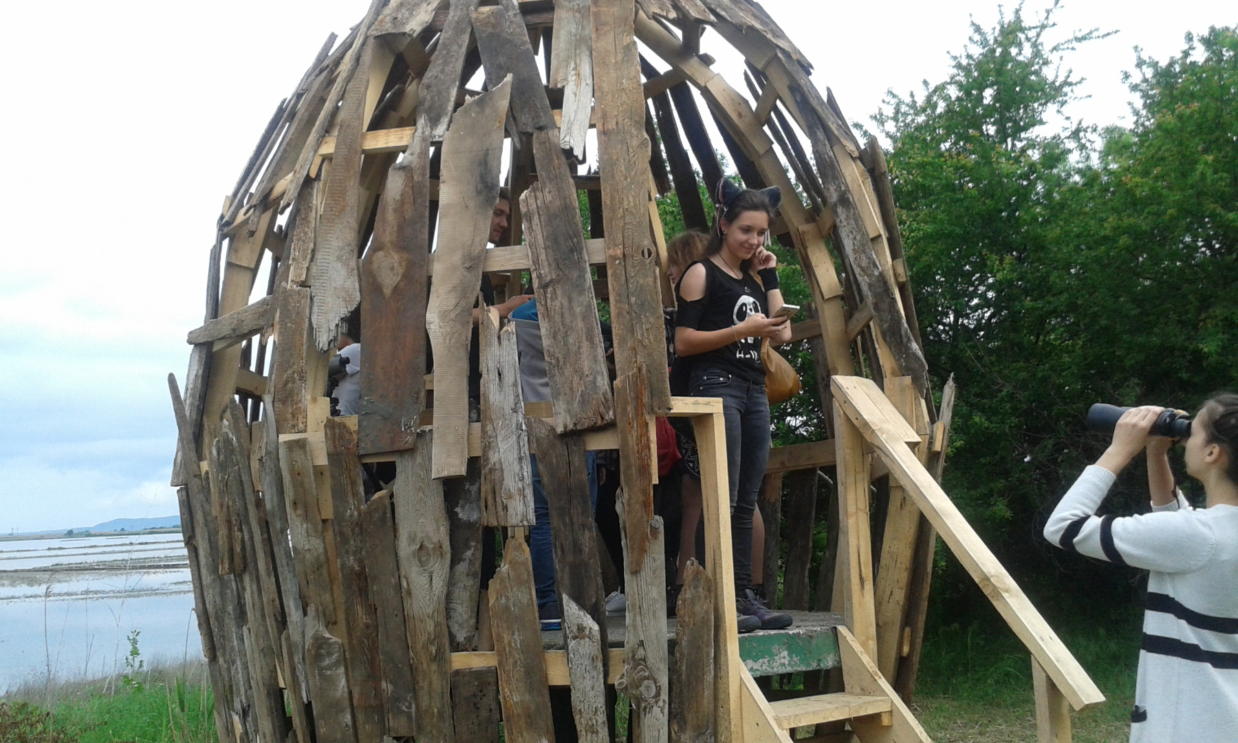 Старите солничарски дъски държали някога дигите и валовете в  Атанасовското