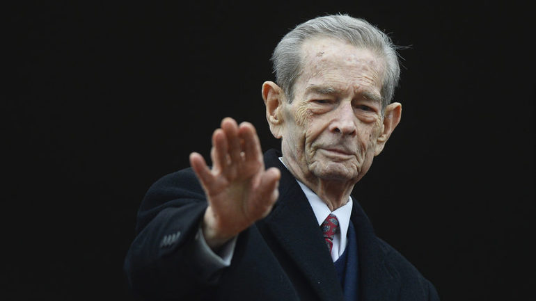 Бившият крал на Румъния Михай почина на 96 годишна възраст в