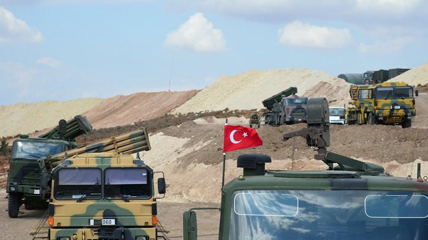 Турски позиции в сирийската провинция Идлиб