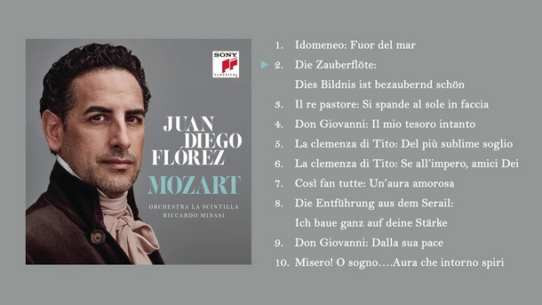 На световния музикален пазар излезе първият моцартов албум на знаменития