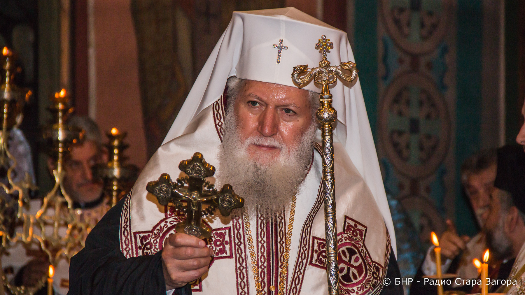 Негово Светейшество Българският патриарх Неофит бе посрещнат с камбанен звън