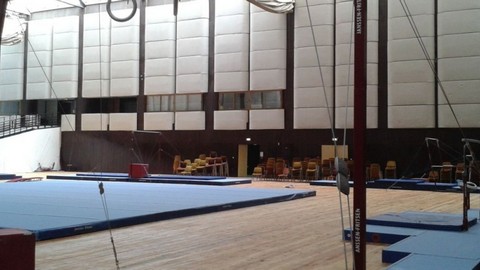 Зала „Конгресна“ е напълно готова за Световната купа по спортна гимнастика и акробатика