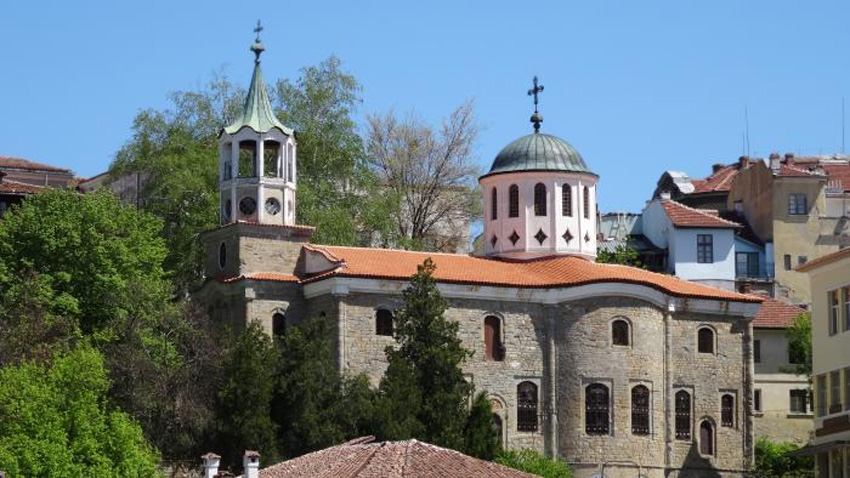 La iglesia de san Constantino y santa Elena en Veliko Tirnovo