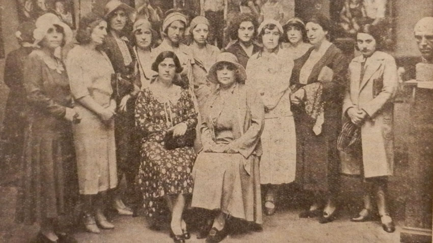 Изложба на Секцията на жените художнички към Дружеството на българките с висше образование, 1931 г.