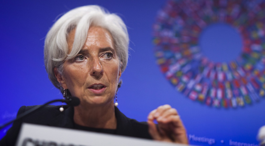 Управляващият директор на Международния валутен фонд Кристин Лагард предупреди за
