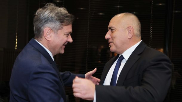 Министър председателят Бойко Борисов посрещна председателстващия на Съвета на министрите на Босна