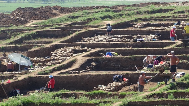 Спасителните археологически проучвания  по трасето на автомагистрала Струма край