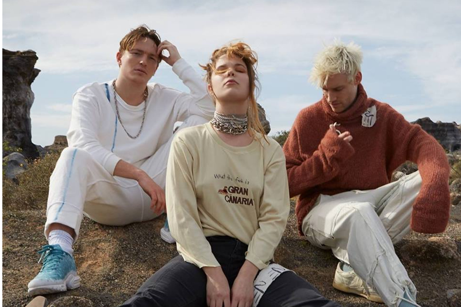 В търсене на нов модерен звук тримата музиканти от англо