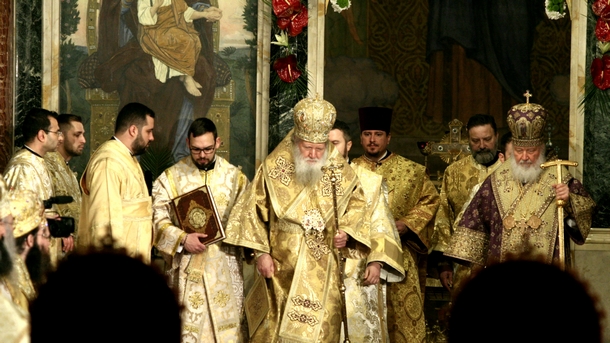 Българският патриарх Неофит и руският патриарх Кирил отслужиха тържествена съборна