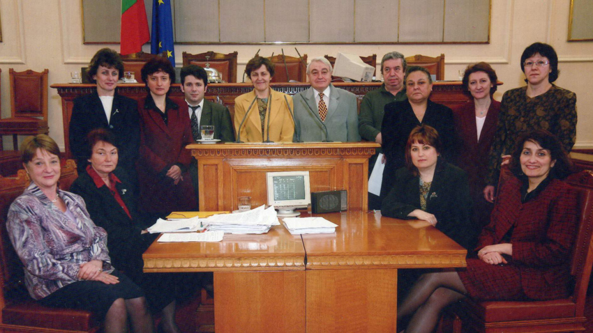 The stenographers' team of the National Assembly