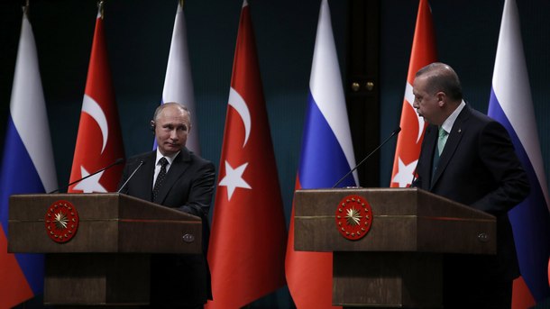 Президентите на Русия и Турция – Владимир Путин и Реджеп
