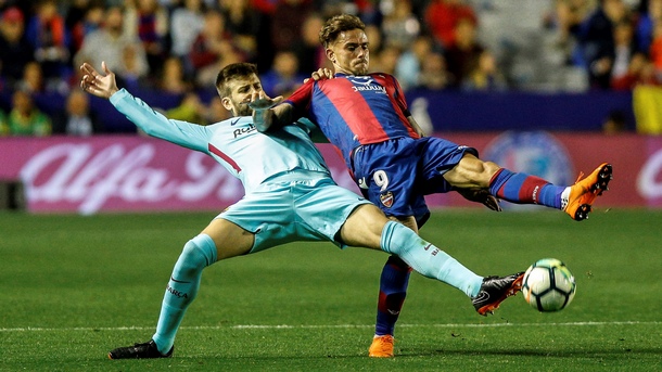 Леванте победи гостуващия му шампион Барселона с 5 4 в среща