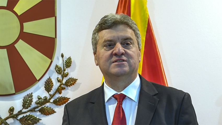 Македонският президент Георге Иванов наложи вето върху Закона за употреба