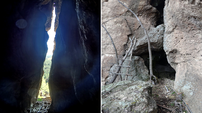 Harman kaya yakınındaki mağara ve Bukorov mağarası..