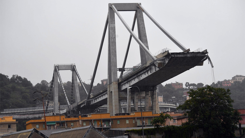 Не е било възможно да се предвиди срутването на моста