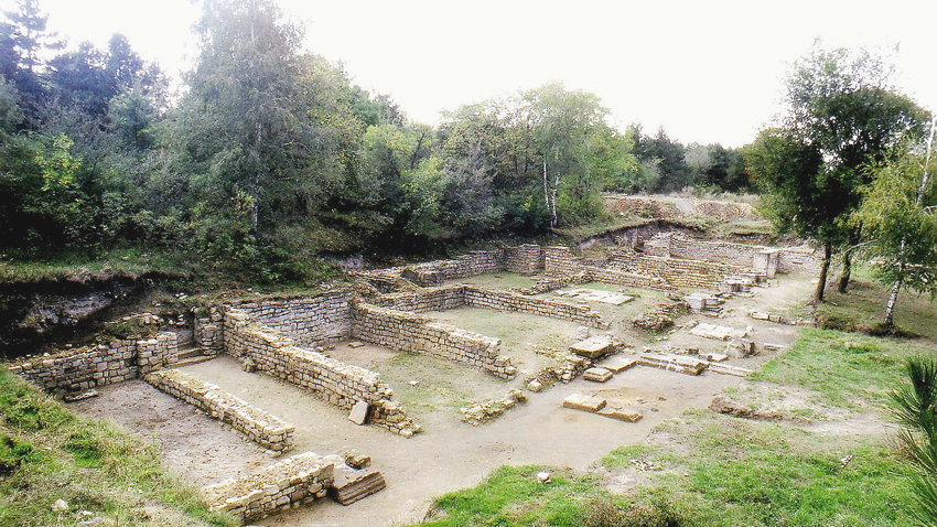Die Ruinen der Nove-Festung