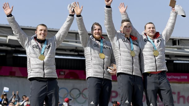 Германия очаквано спечели златото в четворката бобслей на Олимпийските игри