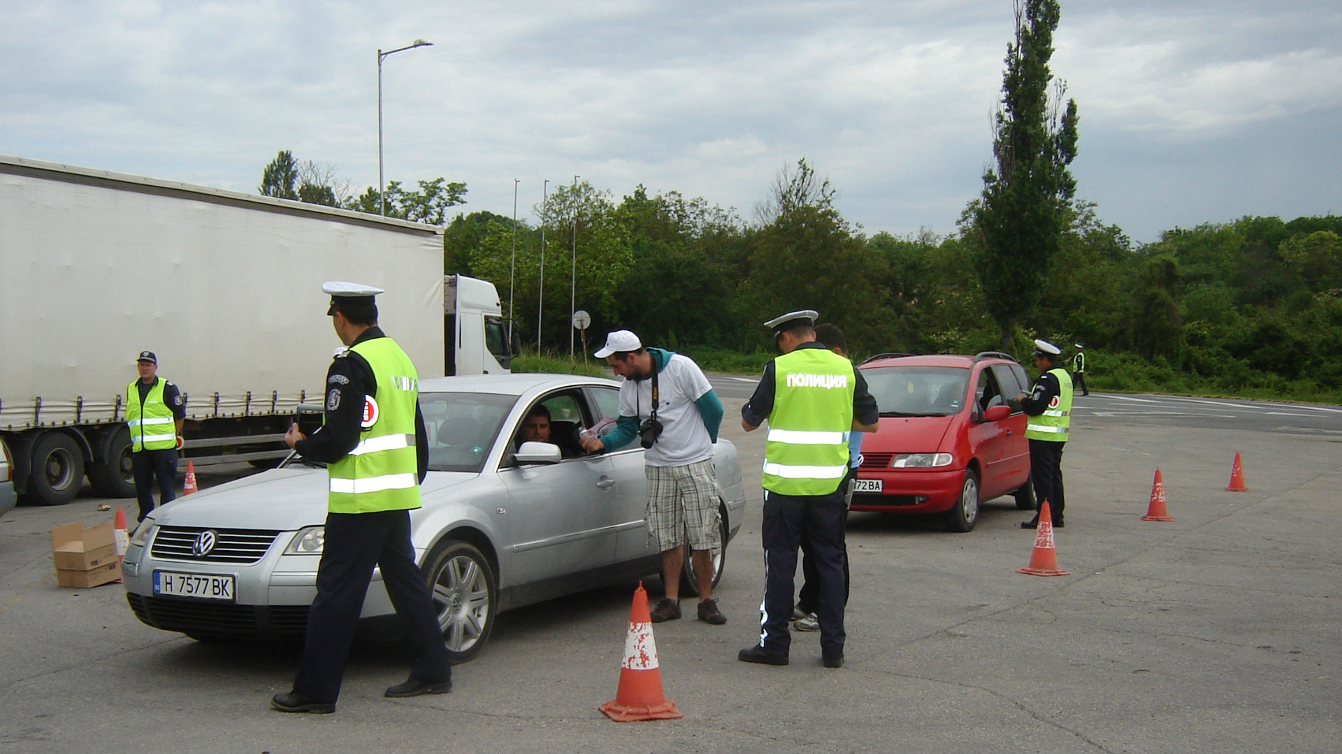 По повод Европейския ден без жертви на пътя пътните полицаи