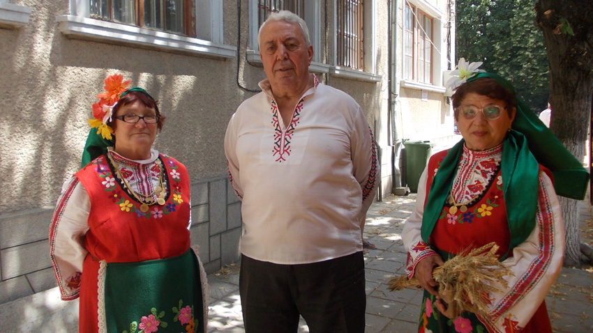 Stojanka Puchlewa, Georgi Nedeltschew und Petka Schekowa. Foto: Gergana Mantschewa