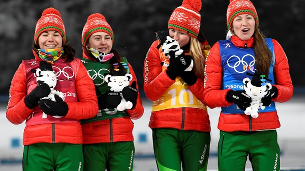 Отборът на Беларус спечели олимпийската титла в женската щафета 4