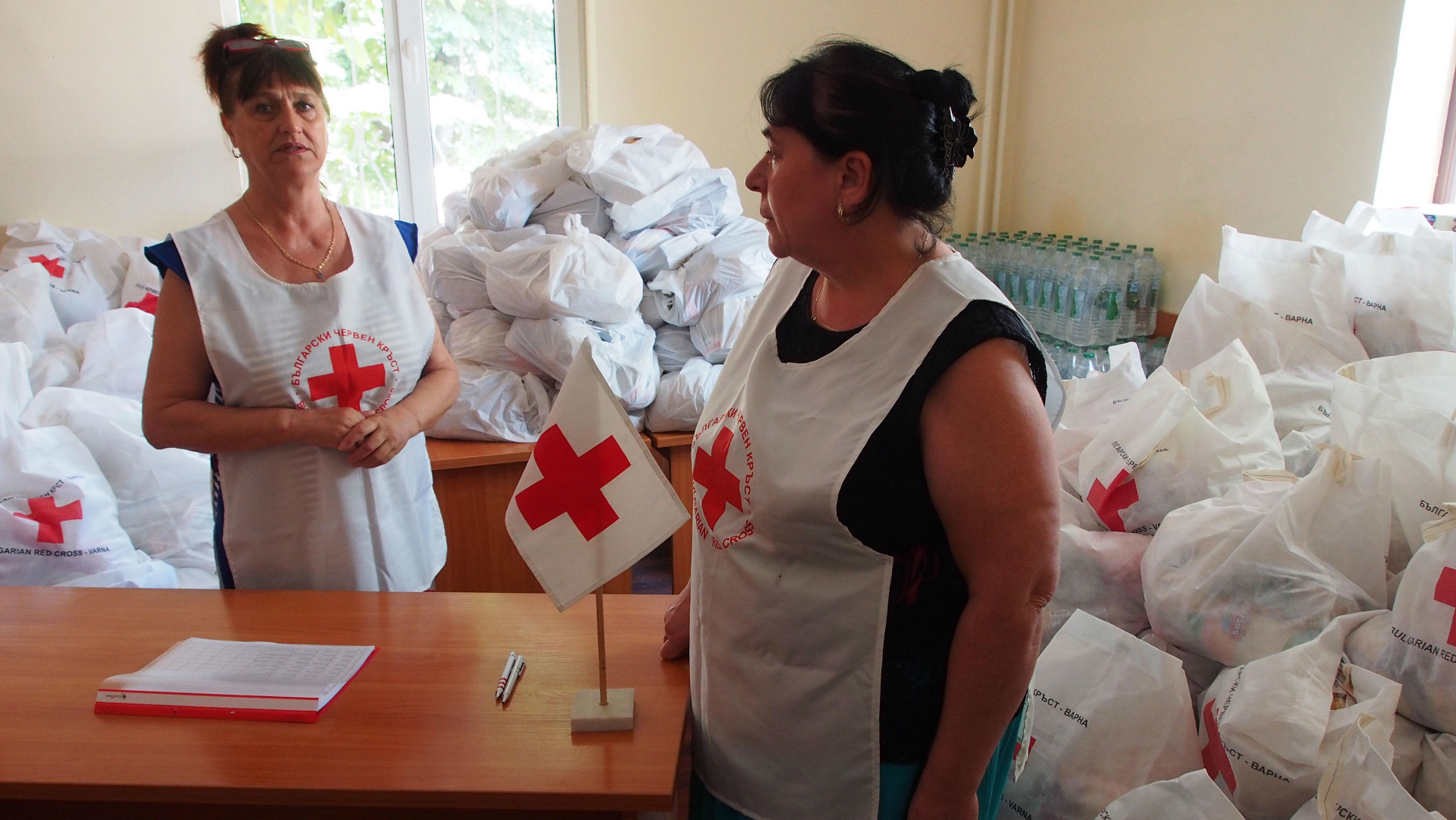 Българският червен кръст ще раздава помощи на пострадалите семейства при