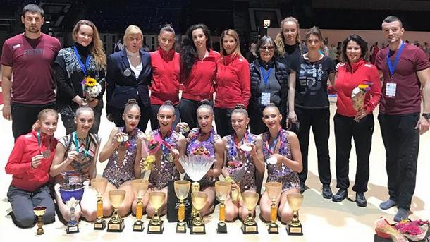 Със 7 медала се прибраха българските гимнастички от първия за