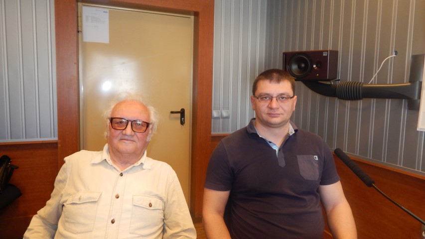 Димитър Стоянов и Димитър Велков (от ляво надясно)