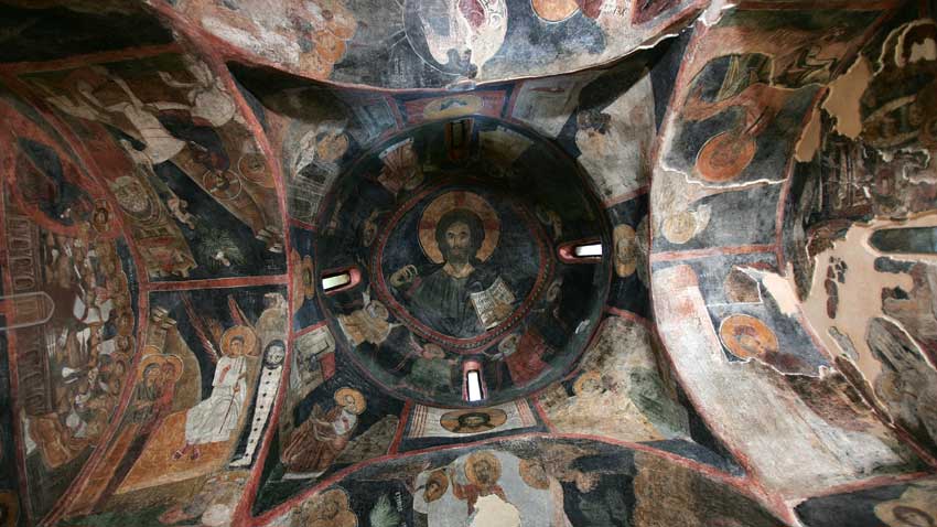 Стенопись в Боянской церкви
